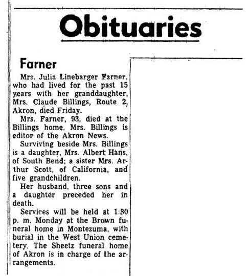 farner obituary